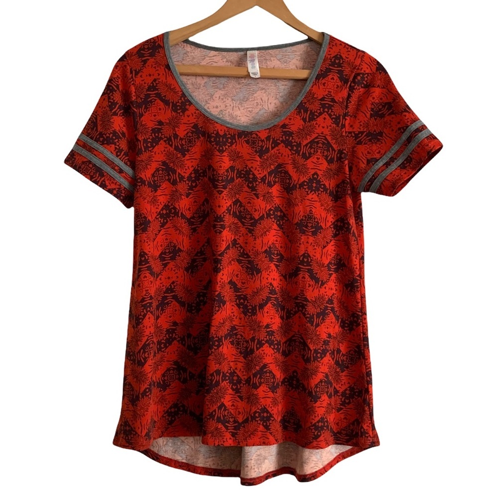 LulaRoe Orange Top Size Small